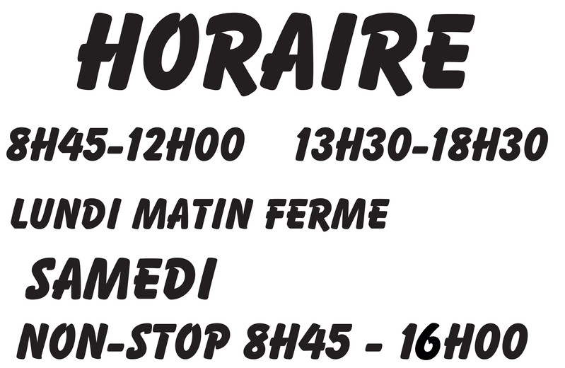 horaire